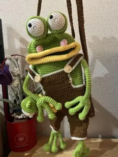 カエルさんとお散歩バッグ