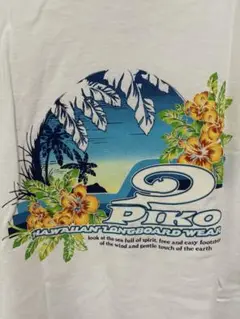 90s Piko ハワイアン Tシャツ ホワイト