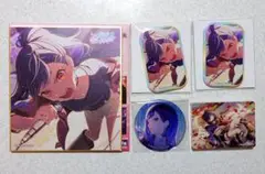 プロセカ 白石杏 缶バッジ ミニ色紙 ノーブルアート