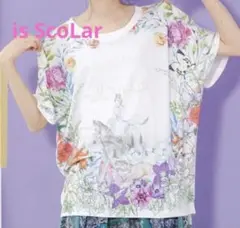 ScoLar（スカラー） 花のモチーフたっぷり 3柄展開プルオーバー 新品