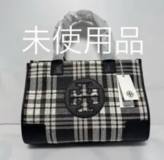 Tory Burch チェック柄 ハンドバッグ