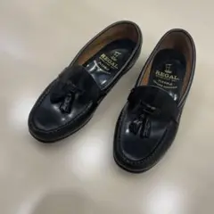 REAGAL ローファー　ブラック　22.5