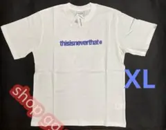 未使用 thisisneverthat ロゴTシャツ ホワイト