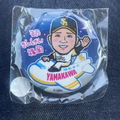 【匿名配送】若鷹ガチャ 缶バッジ 山川穂高