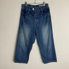 ジーンズ RaPPELER ラプレ クロップド セルビッチ 古着 【36/M】