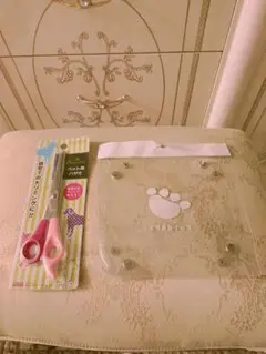 ペット用ハサミ❦ウォーター&フードトレイ