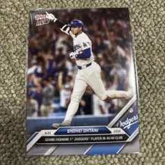 大谷翔平　Topps now2024自身初の40本塁打&40盗塁