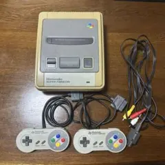 スーパーファミコン 本体 コントローラー2個セット　ジャンク品