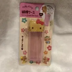 セリア ハローキティ 日焼けキティ 綿棒ケース スリム