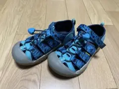 KEEN Newport H2 19.5cm ブルー