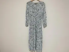 花柄ロングワンピース