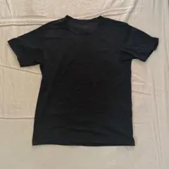UNIQLO エアリズム Tシャツ Lサイズ　AIRism 無地　黒　ブラック