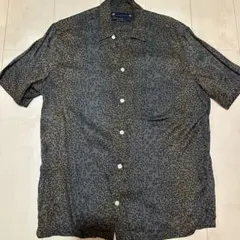 allsaints レオパード柄シャツ