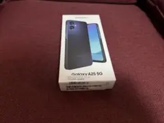 Galaxy A25 5G ブラック 開封のみ未使用品