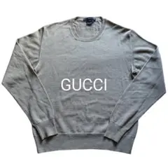 GUCCI ハイゲージ クルーネックニット イタリア製 グッチ シンプル