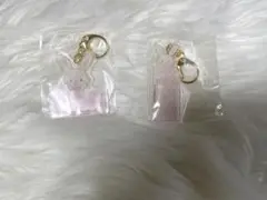 サンリオピューロランド限定　ウィッシュミーメルネームステッカーキーホルダーセット