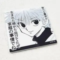 冨樫義博展　ハンターの流儀　キルア　マグネット