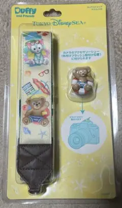 香港ディズニーランド限定 シェリーメイ ポケット付き カメラストラップ 香港ディズニーランド限定 シェリーメイ ポケット付き カメラ