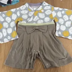 すみっコぐらし 袴ロンパース 70