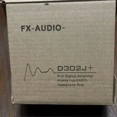 ア*ス様 完品　FX-AUDIO デジタルアンプ D302J+　箱付き　アダプタ FX AUDIO FX-AUDIO- D302J+[ブラック] ハイレゾ対応デジタル