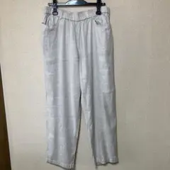 ECHO リネン混紡 パンツ　大きいサイズ