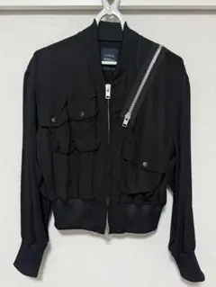LIMI feu リミフゥ 15SS ショルダージップボンバージャケット