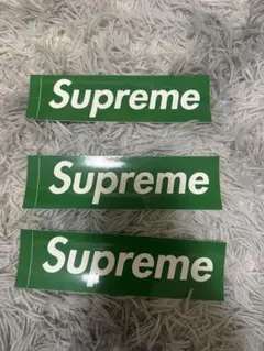 Supreme ステッカー 3枚セット 緑