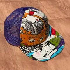 リメイク 幟旗 キャップ 帽子 メッシュキャップ