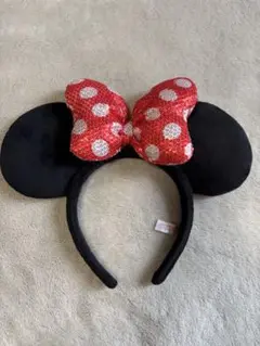 ディズニー　カチューシャ　ミニー