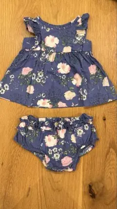 baby GAP 花柄タンクトップ・ショーツセット 0-3ヶ月