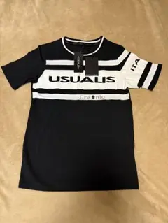 「期間限定」⠀USUALIS ストライプ Tシャツ 商品 未使用品