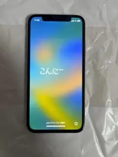 iPhone X 256GB SIMフリー バッテリー100％ 海外 s2267