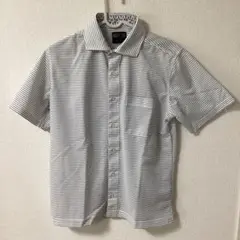 ストライプ ボタンダウンシャツ Mサイズ