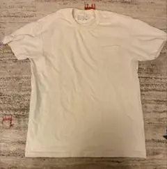 ymfactory 25YM tee オートミール　ポケットTシャツ サイズ42