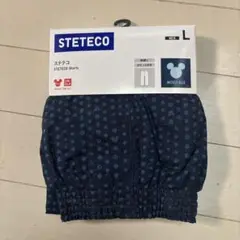 新品未使用 ユニクロ メンズ ステテコ ミッキー Lサイズ