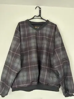 古着 00's プルオーバー アウター y2k used チェック柄