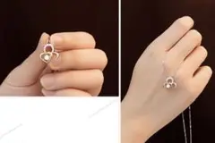 ネックレス レディース 韓国 かわいい おしゃれ ハート