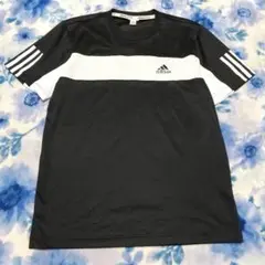 adidas スポーツウェア ドライメッシュ 黒/白