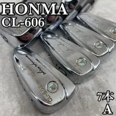 【良品】ホンマ CL-606 レディースゴルフ 7本セット A 右 純正シャフト
