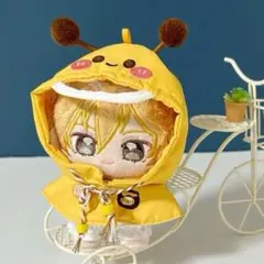 訳あり　10〜12cm ぬい服　ぬいぐるみ服　いつぬい　あんスタ　雨具　蜂　2点