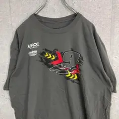 Hendrick ナスカー　レーシング　カープリント　グレーTシャツ2XL