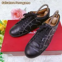 ★美品★Salvatore Ferragamo スニーカー ガンチーニ 22.5