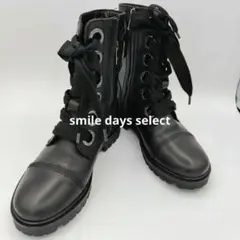 美品 ZADIG&VOLTAIRE ショートブーツ レースアップ リボン