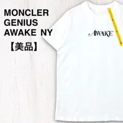 【美品】モンクレール ジーニアス 1952 アウェイク ロゴTシャツ ホワイト