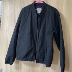 GAP ブラック 綿×ポリウレタンジャケット M
