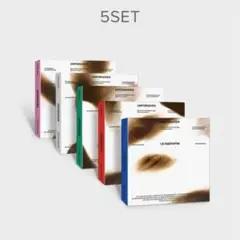 【匿名発送】LESSERAFIM UNFORGIVIN 開封済み 5形態セット