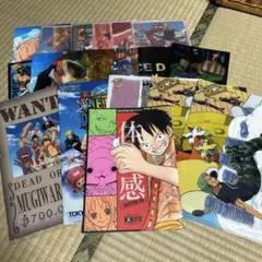 ワンピース　クリアファイル　クリアシート等　まとめ売り