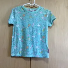 すみっコぐらし　ペパーミントグリーンTシャツ 140cm