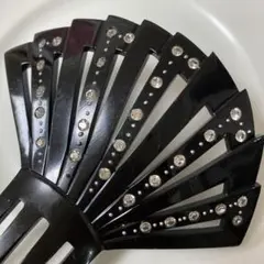 樹脂 大振り ラインストーン かんざし 簪