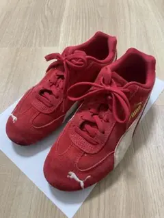 【値下げ交渉◎】PUMA スピードキャット スニーカー レッド 赤